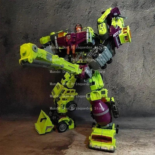 6 In 1 Devastator Transformer KO Robot Action Figure 42cm - ToylandEU™