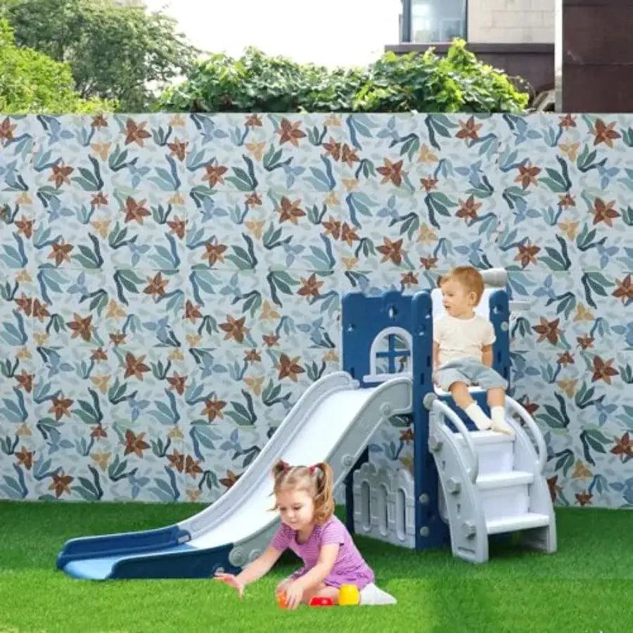 6 In 1 Toddler Slide Climber Playground With Storage - ToylandEU™