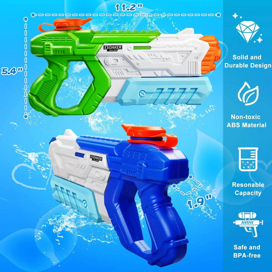 600cc High Capacity Water Gun Long Range Water Blaster - ToylandEU