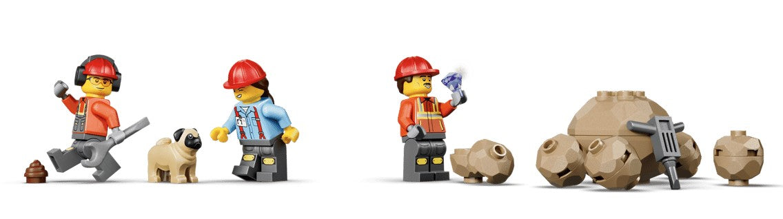 LEGO® City Dump Truck And Front End Loader | 1,132 Pieces | Ages 8 And Up