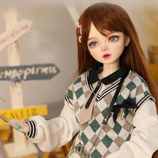 60CM BJD Doll 1/3 Mjd Toy for Girls with Rotatable Eyes - ToylandEU