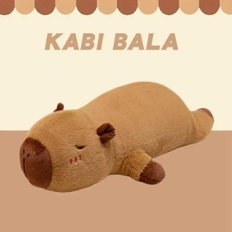 60cm-100cm Kawaii Cartoon Capybara Plush Doll Pillow Decor - ToylandEU