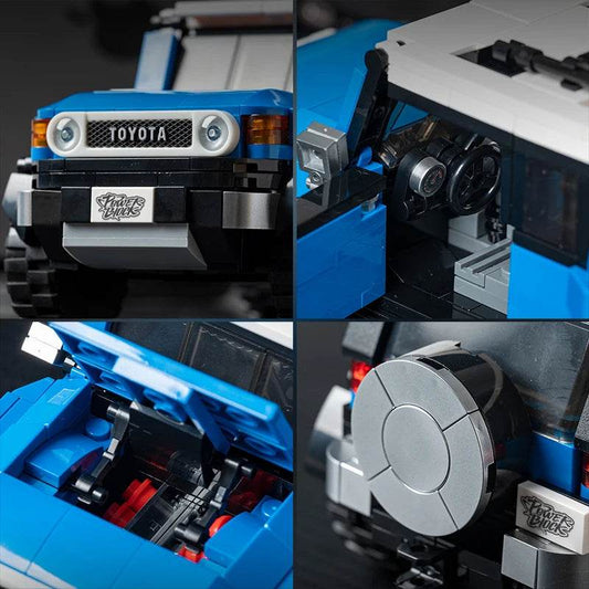 622PCS Toyota FJ40 Off Road Vehicle Building Blocks Set - ToylandEU