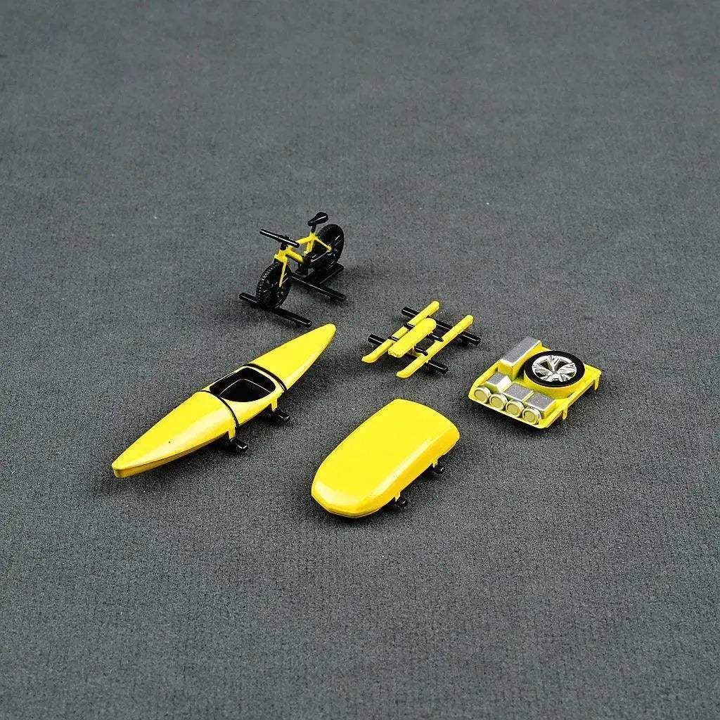 64 Scale Model Car Roof Accessories Bicycle Kayak - ToylandEU™
