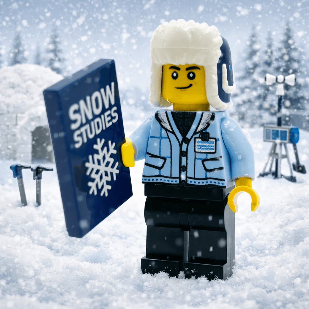 Snowfall Minifigure | Light Jacket | Toylandeu™
