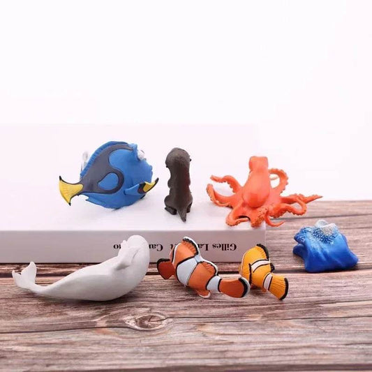 6pcs/Set Disney Finding Nemo Dory Clownfish Action Figure Toys - ToylandEU