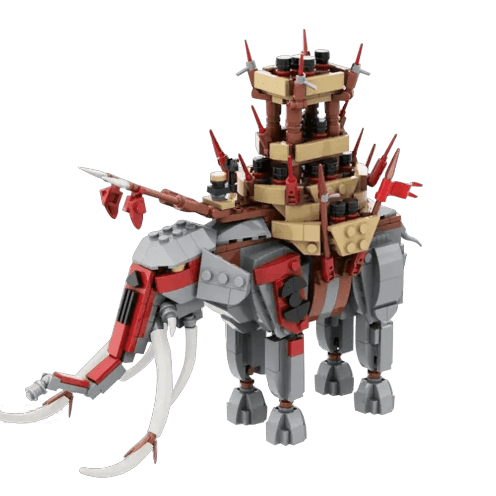 703PCS MOC -76558 Mumakil Oliphant Building Block Building Bricks MOC - ToylandEU™