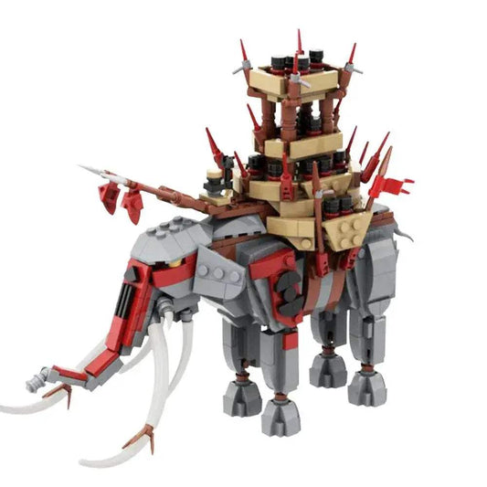 703PCS MOC -76558 Mumakil Oliphant Building Block Building Bricks MOC - ToylandEU