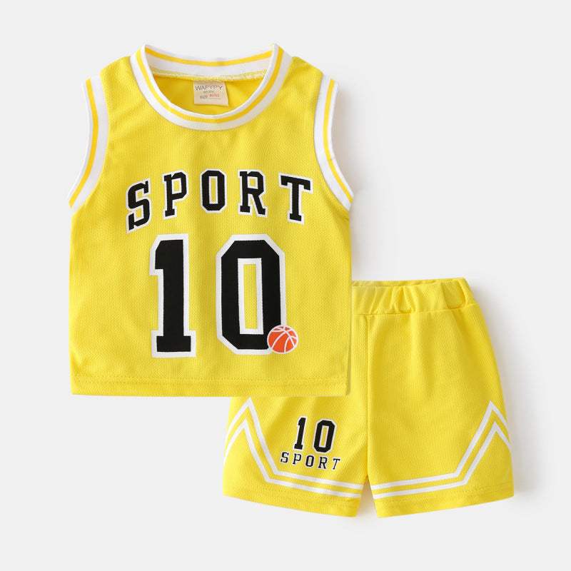 Kids Set | Lightweight Sleeveless Top | Quick Dry Soft Fabric | Xs To Xl Youth