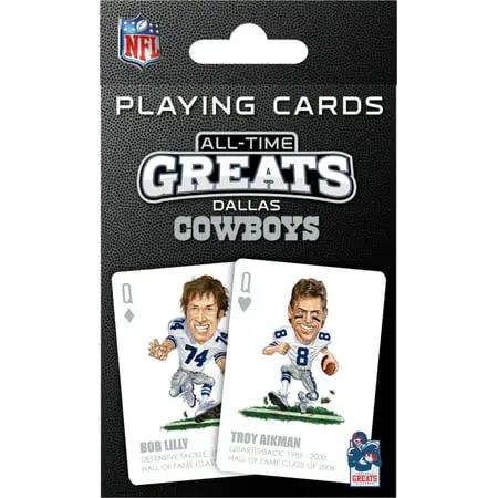 Dallas Cowboys Playing Cards All-Time Greats