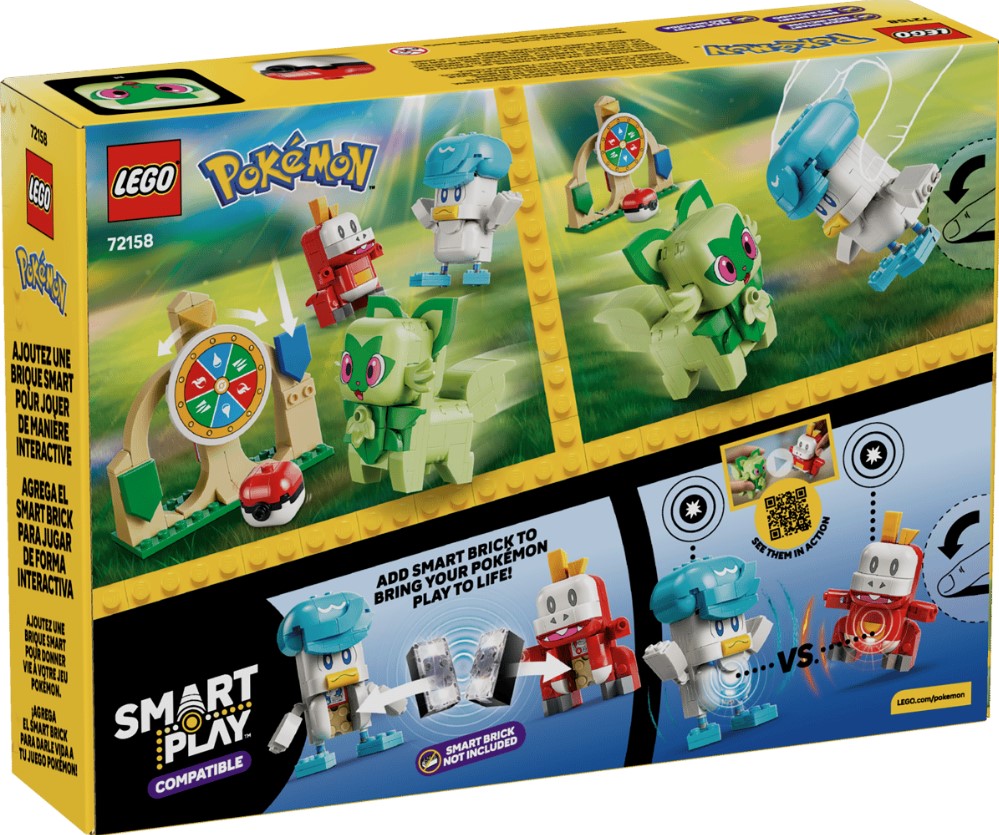 LEGO® Pokémon SMART Play Battle Set | 313 Pieces | Ages 8+