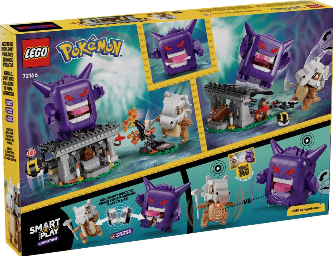 LEGO® Pokémon Building Set | 782 Pieces | Ages 8+ | Cubone And Gengar