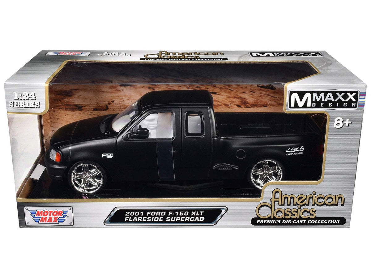 2001 F-150 Diecast Model | 1/24 Scale | XLT Flareside | Motormax Series