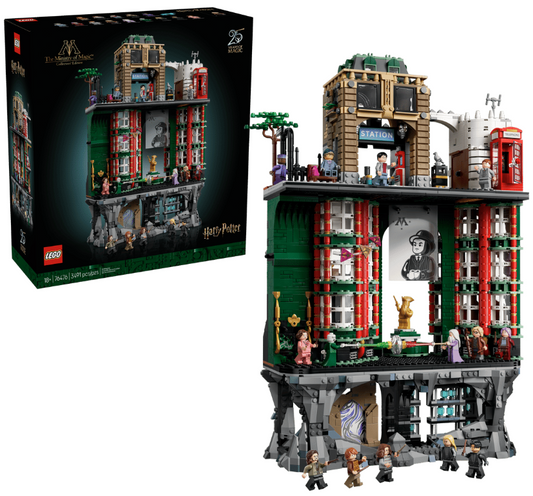 LEGO® Harry Potter Ministry of Magic Set | 3491 Pieces | Ages 18+ | 76476