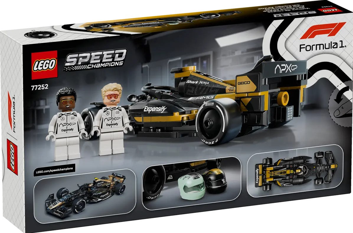 LEGO® Speed Champions Race Car | APXGP F1 Movie Model | 268 Pieces | Ages 10+
