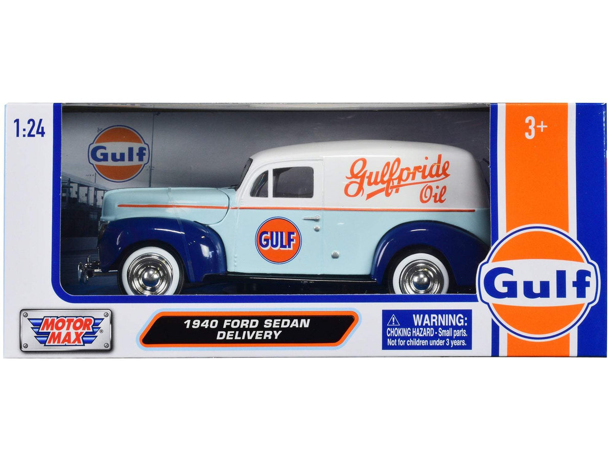 Diecast Car | 1/24 Scale | 1940 Ford Sedan Delivery | Gulf Oil Collection
