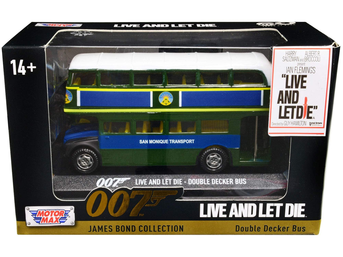 Double Decker Bus | Diecast Bus Model | Motormax | San Monique Transport Series | Version 2