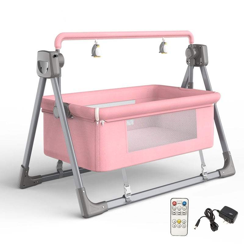 Infant Electric Smart Cradle | Aluminum, Multi-Function