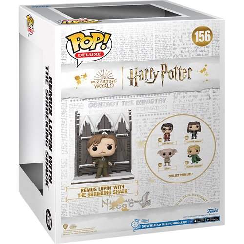 Funko Pop! Harry Potter Remus Lupin with Shrieking Shack | Vinyl Figure | Deluxe Edition