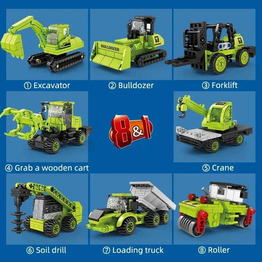 8 In 1 Mi 28 Armed Helicopter Building Blocks For Kids - ToylandEU