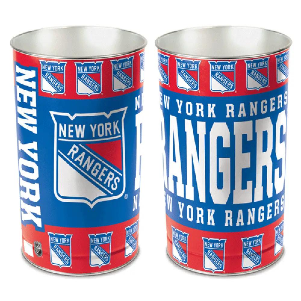 New York Rangers Wastebasket 15 Inch - Periodic Restock