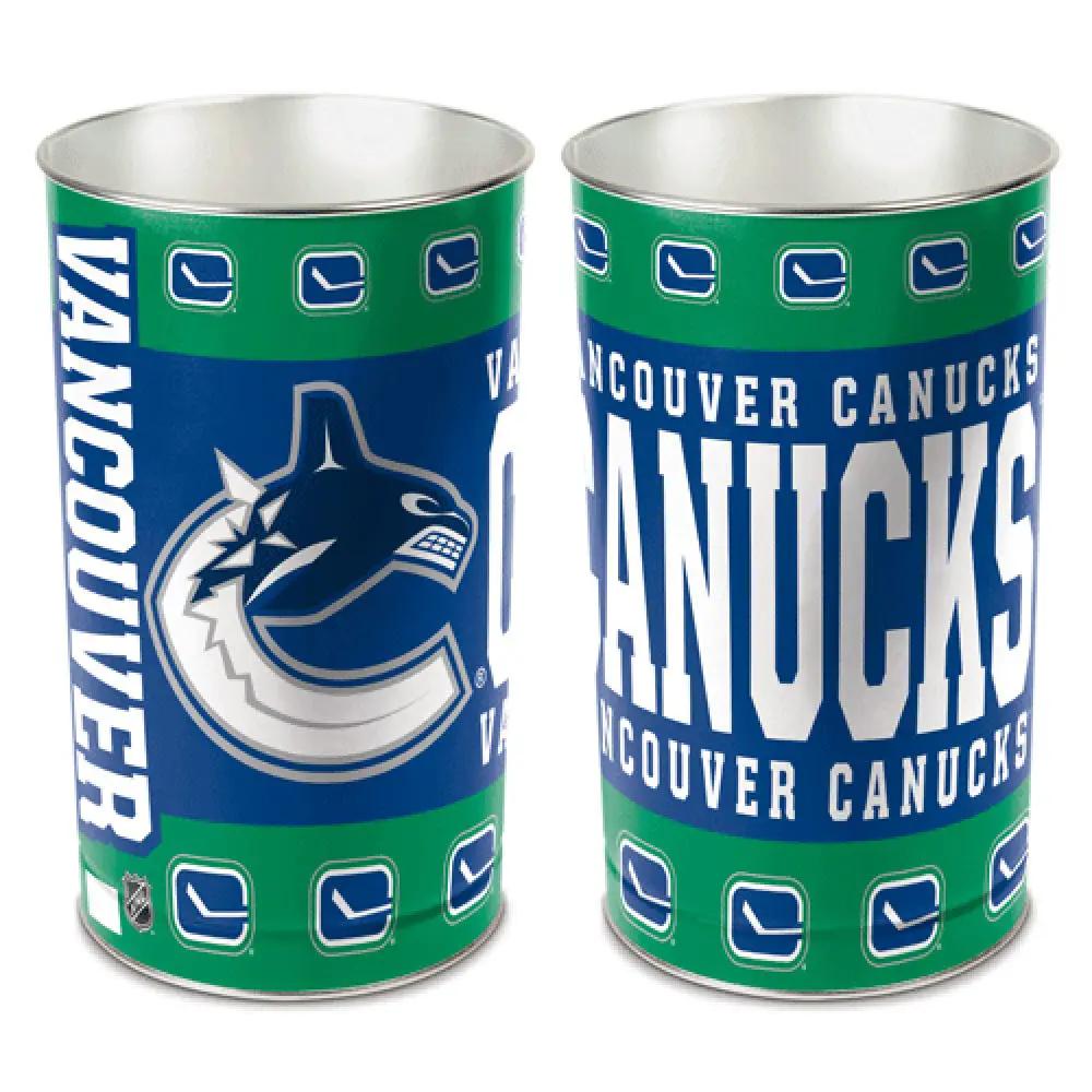 Vancouver Canucks Wastebasket 15 Inch - Periodic Restock