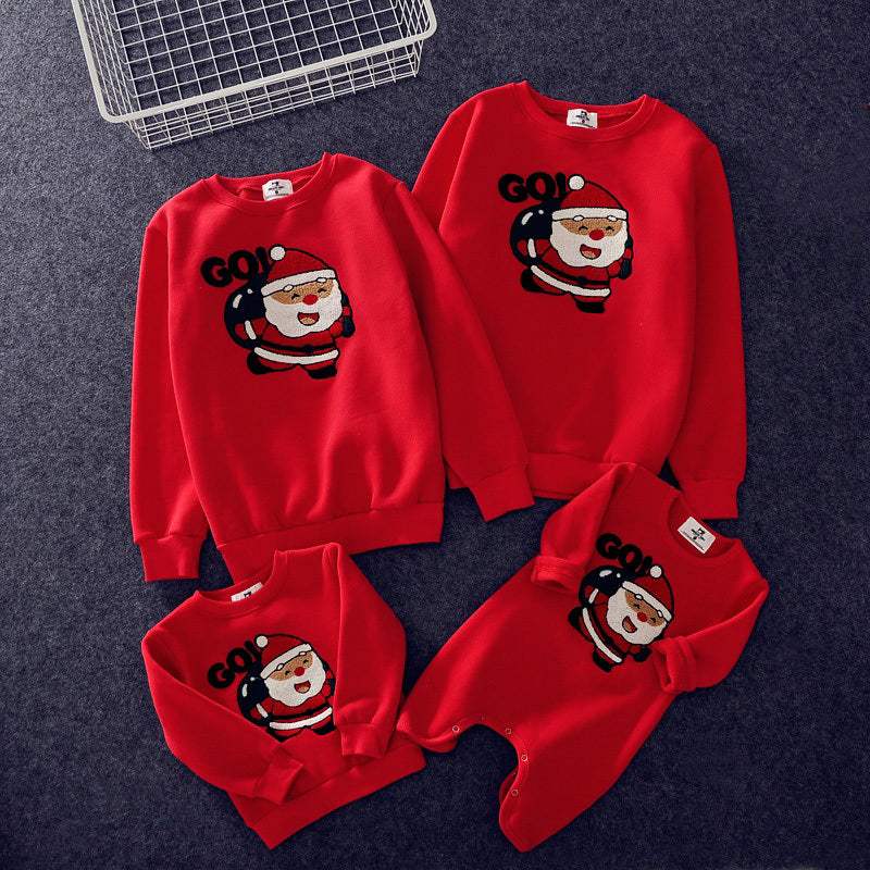 Kids' Christmas Cotton Clothes Set | Cartoon Animation | Unisex