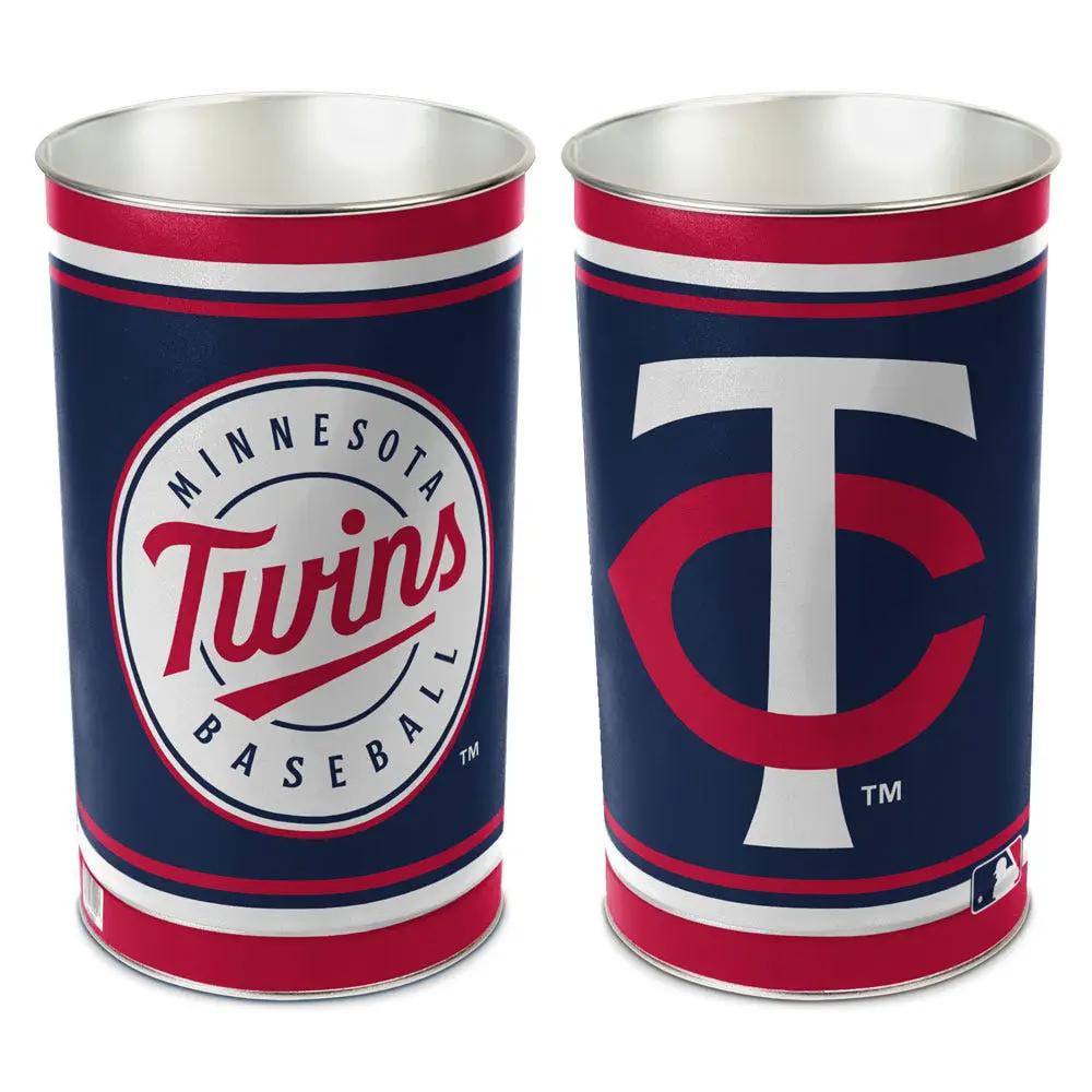 Minnesota Twins Wastebasket 15 Inch - Periodic Restock