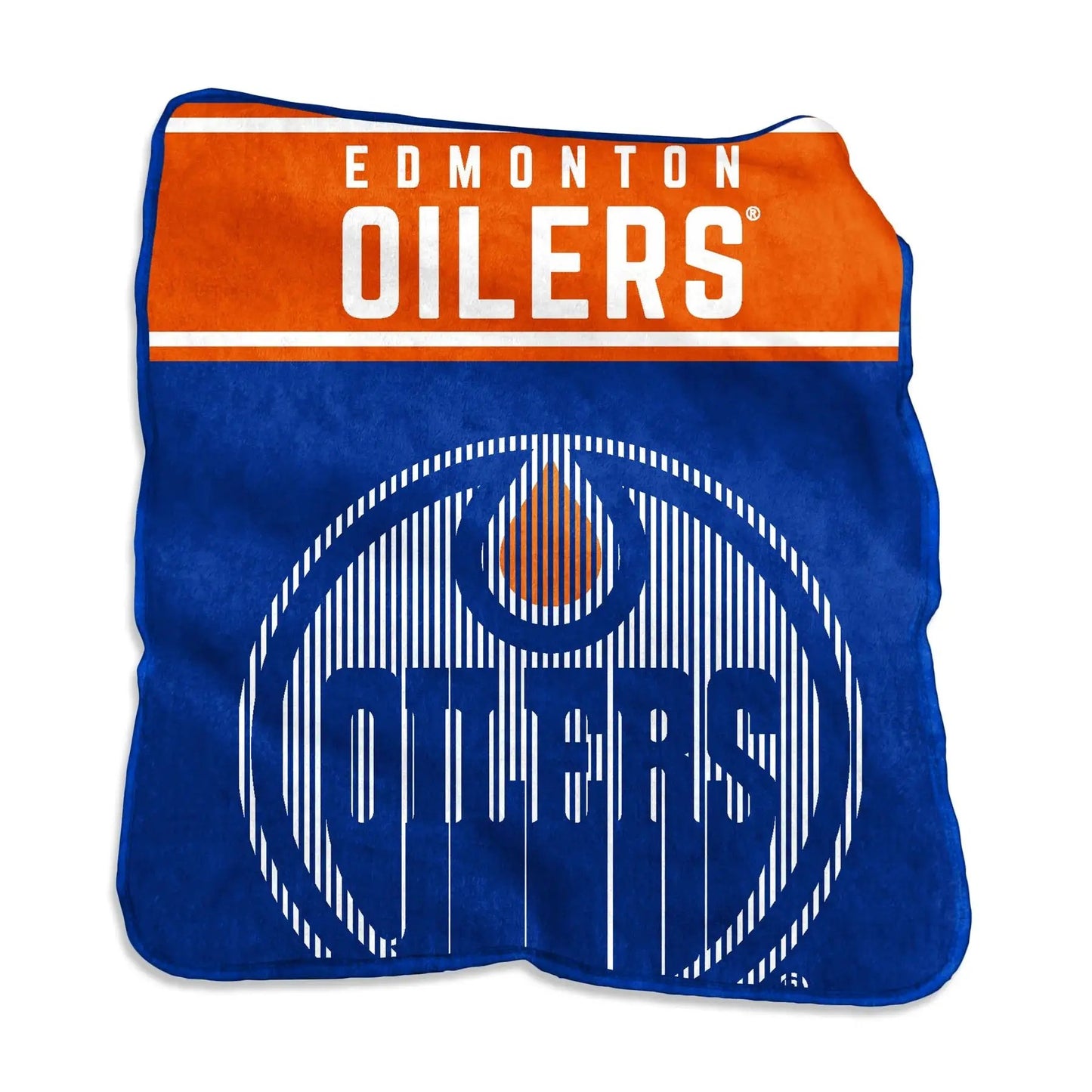 Edmonton Oilers Blanket 60x80 Raschel Throw