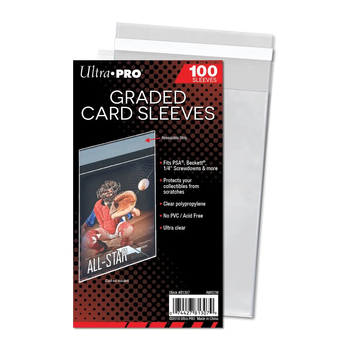 Graded Card Sleeve (100 per pack)