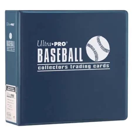 3 Inch Baseball Album Blue