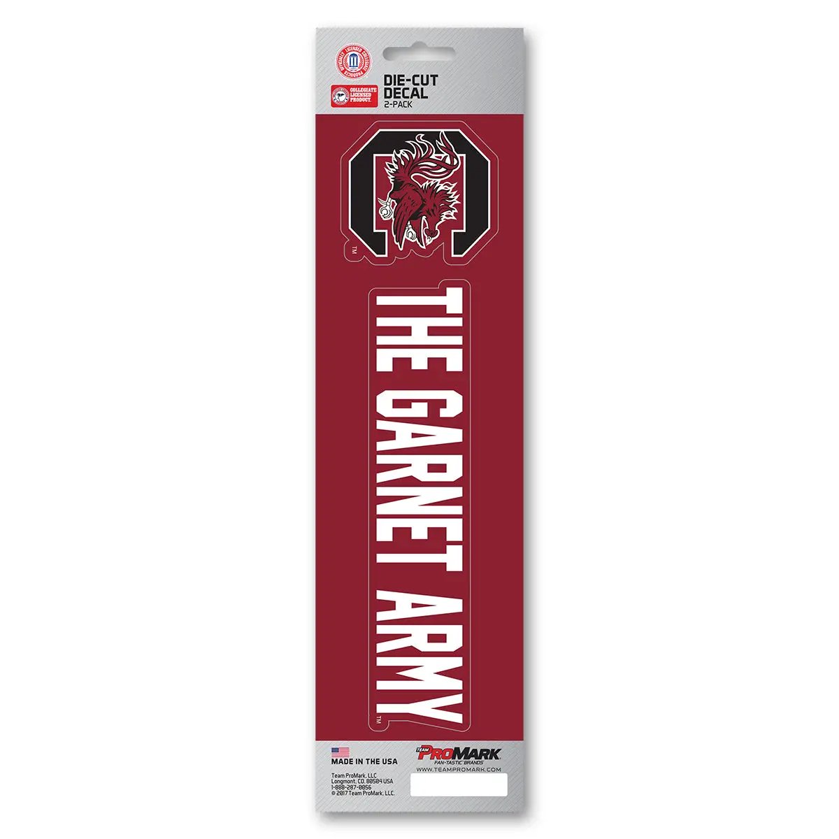 South Carolina Gamecocks Decal Die Cut Slogan Pack