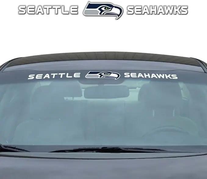 Seattle Seahawks Decal 35x4 Windshield Style