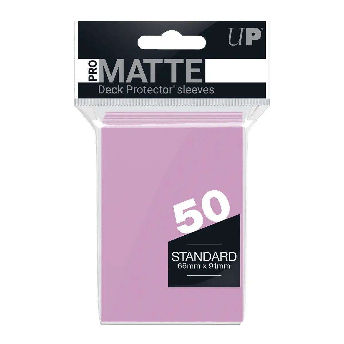 Deck Protector Sleeves - PRO-Matte - Standard - Pink (One Pack of 50)