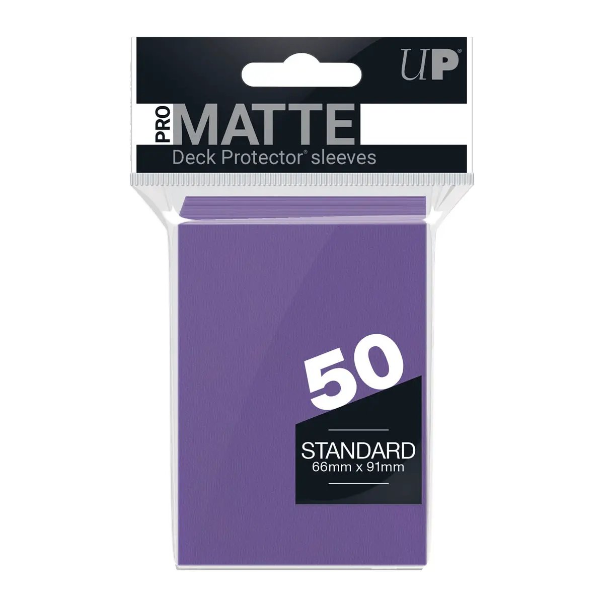 Deck Protector Sleeves - PRO-Matte - Standard - Purple (One Pack of 50)