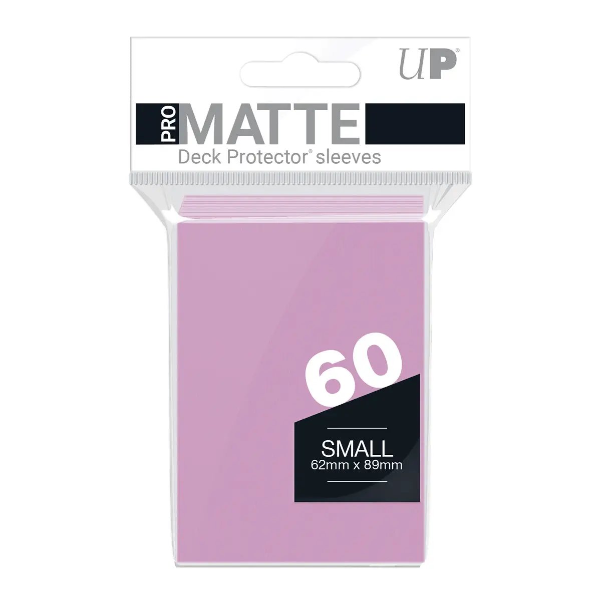 Deck Protectors - Pro Matte - Small Size - Pink (One Pack of 60)