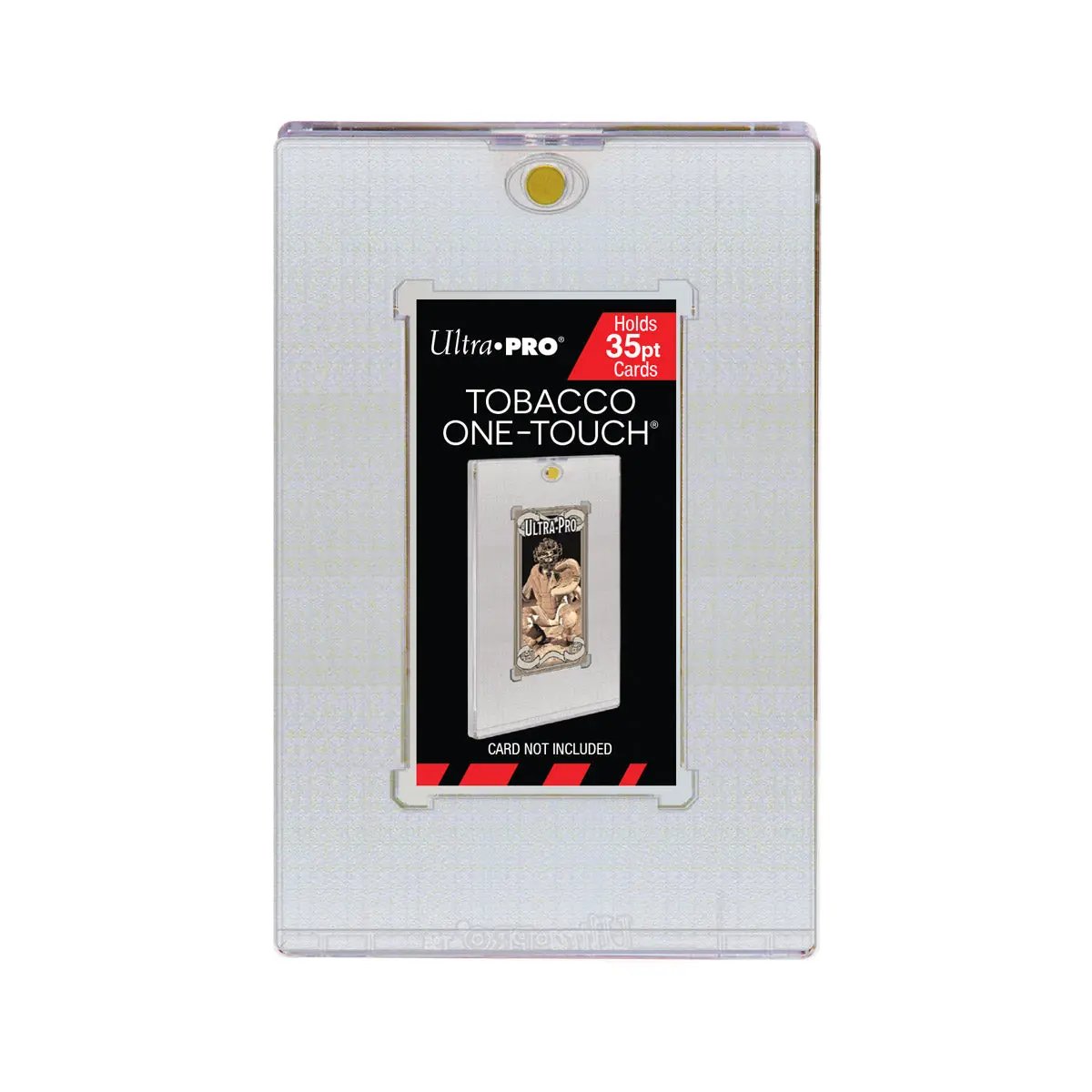 One Touch UV Card Holder with Magnet Closure - Tobacco