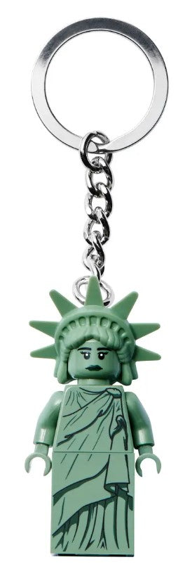 LEGO® Lady Liberty Key Chain | Minifigure Accessory | Ages 6+
