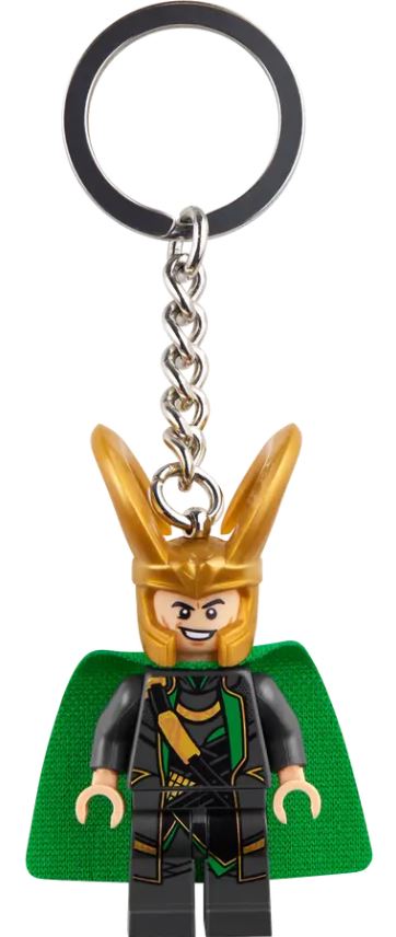 LEGO® Loki Key Chain | Marvel Super Hero Figure | Ages 6+ | 854294