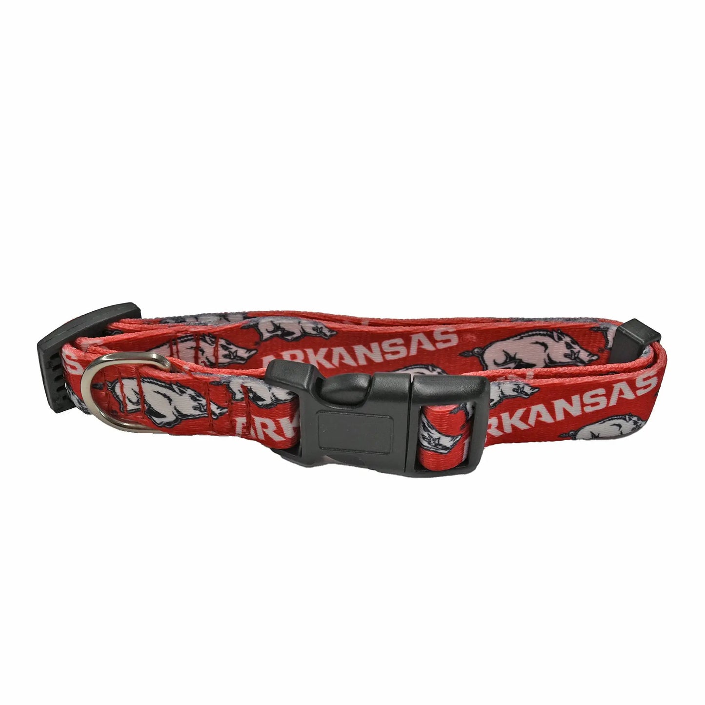 Arkansas Razorbacks Pet Collar Size M