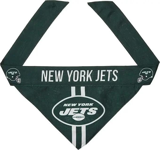 New York Jets Pet Bandanna Size L Alternate Design