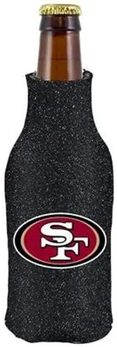 San Francisco 49ers Bottle Suit Holder Glitter Black