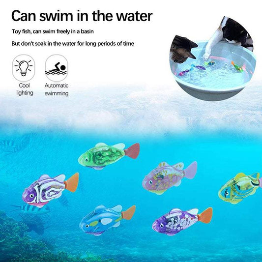 Electric Swimming Fish Cat Water Toy | Robot Fish