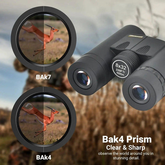8x32 Binoculars For Birdwatching Long Eye Relief - ToylandEU™