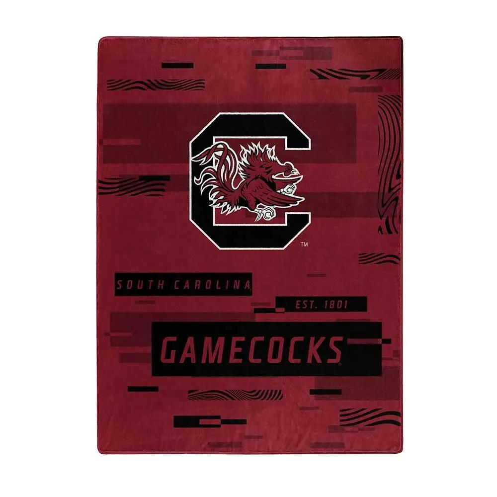 South Carolina Gamecocks Blanket 60x80 Raschel Digitize Design