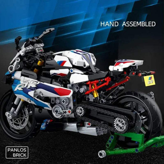 912Pcs Motorcycle Building Blocks Speedy Supercar Model - ToylandEU