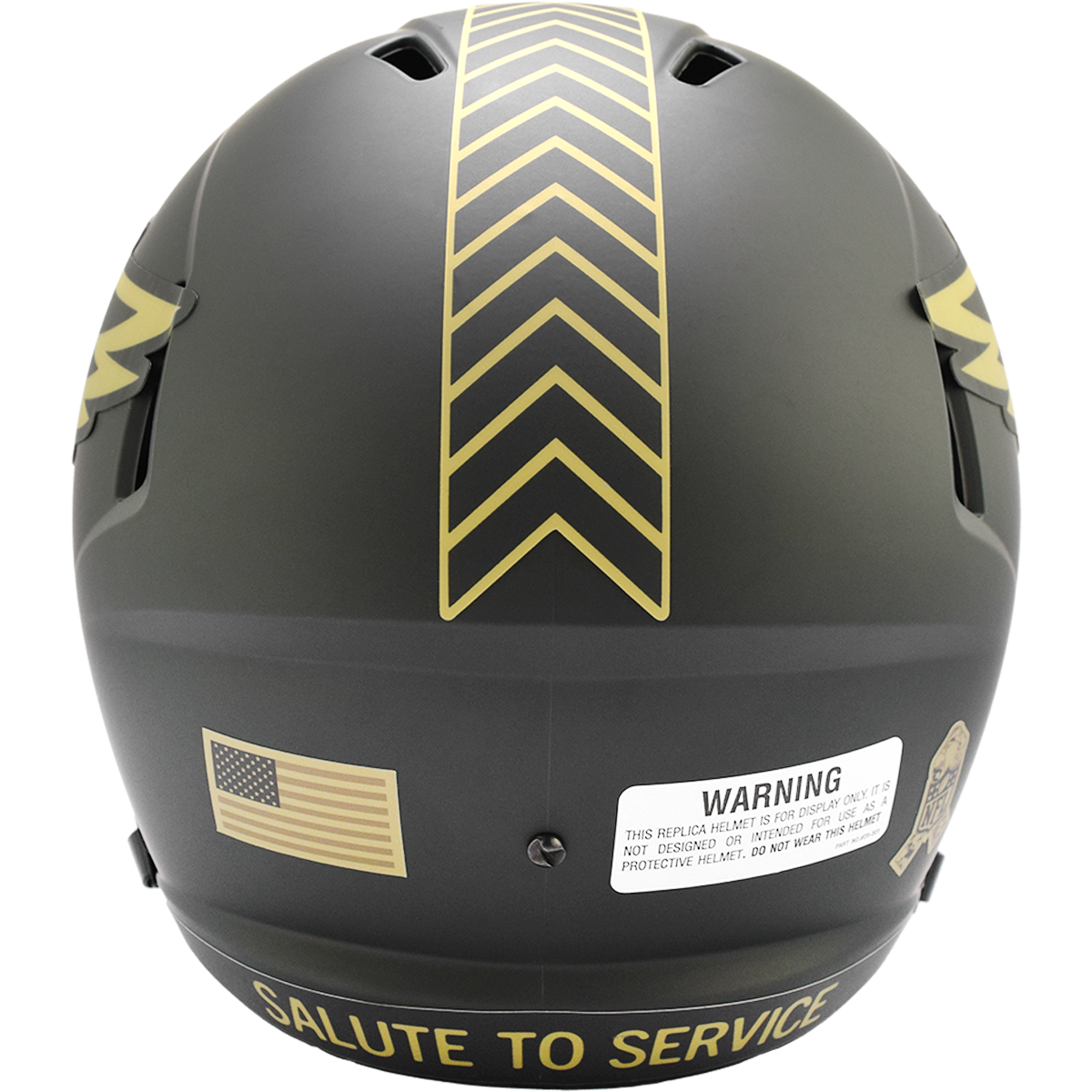 Philadelphia Eagles Helmet Riddell Replica Full Size Speed Style Salute To Service 2025