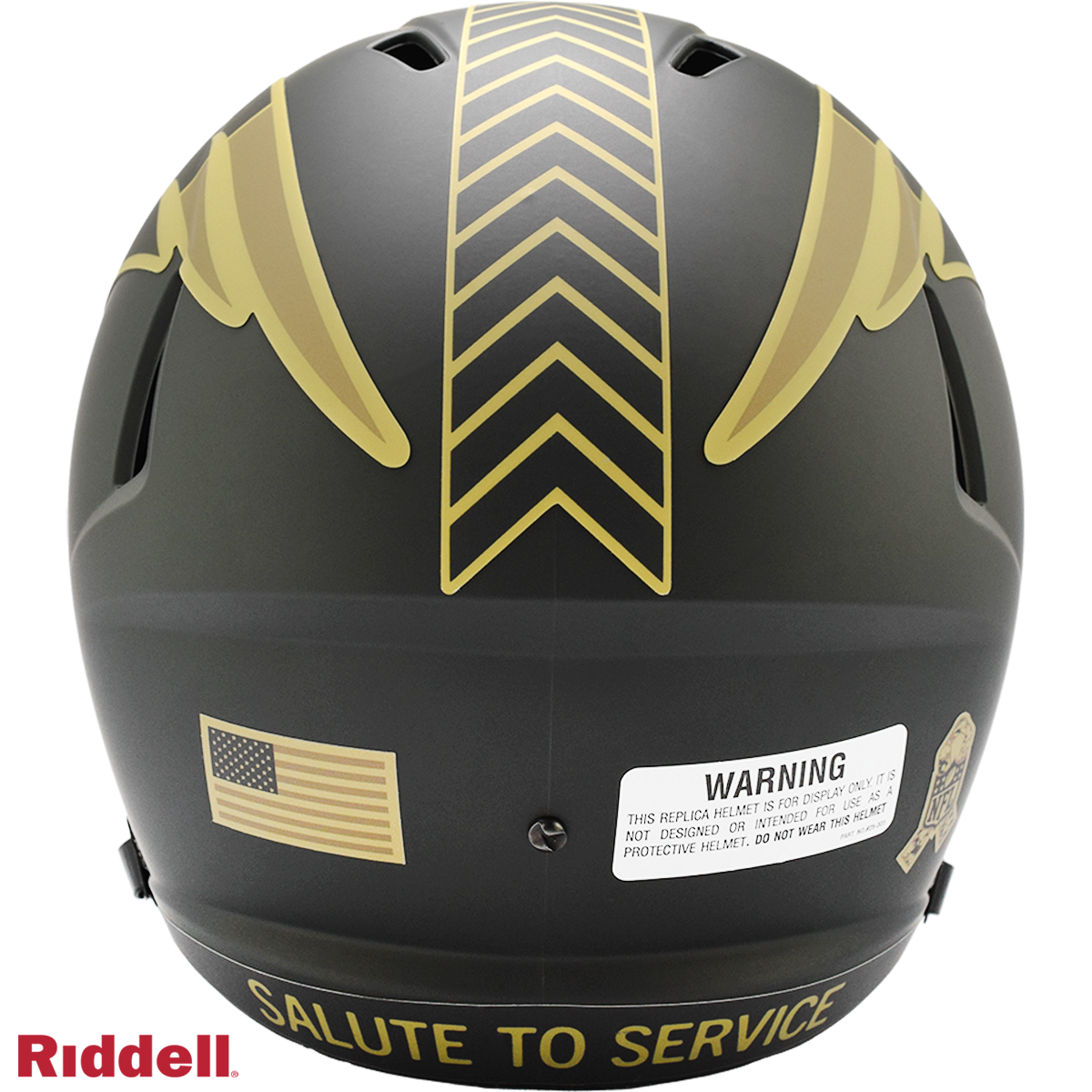 New England Patriots Helmet Riddell Replica Full Size Speed Style Salute To Service 2025