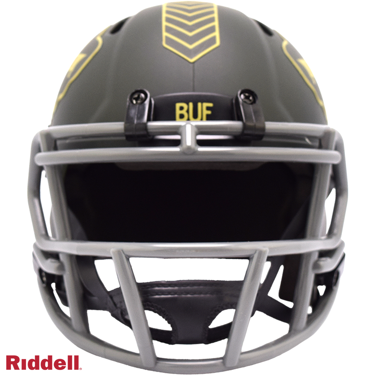 Buffalo Bills Helmet Riddell Replica Mini Speed Style Salute To Service 2025