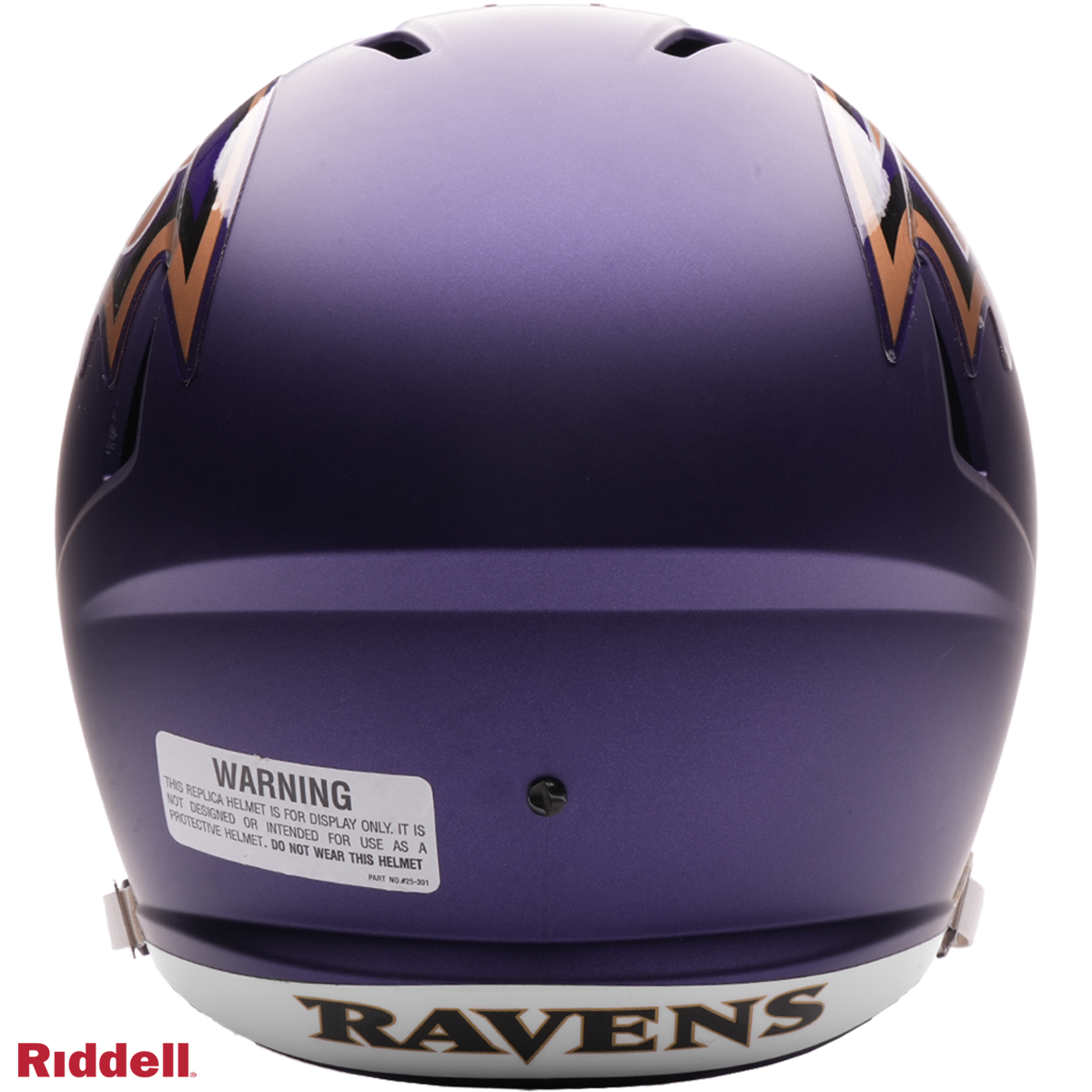 Baltimore Ravens Helmet Riddell Replica Full Size Speed Style On-Field Alternate 2026 #1